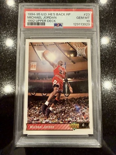 1994-95 Upper Deck - Michael Jordan #23 He's Back PSA 10 Gem Mint