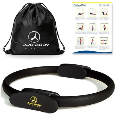 Essential 14-Inch Fitness Circle   Pilates Ring for Women | Toner & Strengthener