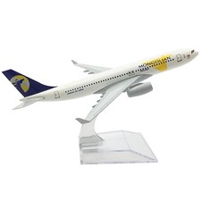 1:400 16cm B767 Mongolian Airlines Airplane Model Alloy Plane Model Gifts/Decor