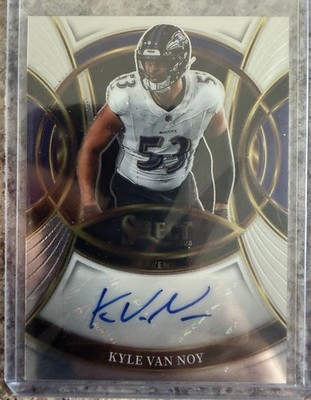 Panini 2025 Select Kyle Van Noy Baltimore Ravens Signatures Auto #SP-KVY
