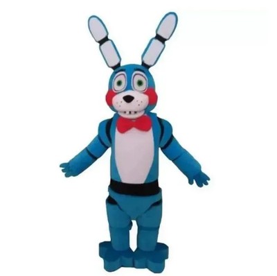 Five Nights at Freddy's FNAF Toy Creepy Blue Bunny Mascot Costume Handmade