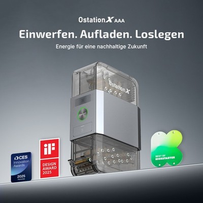 Olight Ostation X automatisches 3-in-1 Ladegerät für AAA Ni-MH 