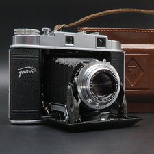 Franka Solida II E w/Ennagon f/3.5 75mm - Case - Fine vintage condition