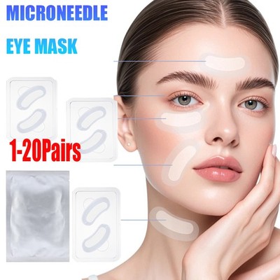 Hyaluronic Acid Microneedle Eye Patches for Anti Wrinkle,Fine Lines Moisturizing