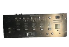 American Audio Q-2411 PRO 4-Channel DJ Mixer  Powers On - Untested - Read 