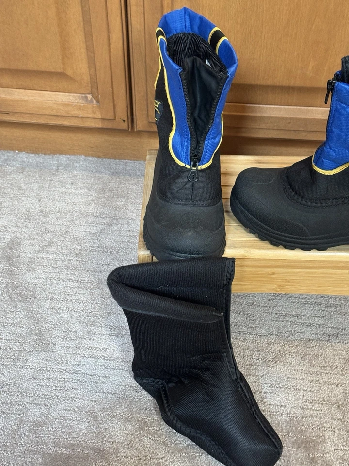 Botas de Nieve Juveniles Dakota Grizzly Invierno Niños o Niñas Talla 3 Estilo 806865 Foto 3 de 4