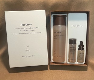 Innisfree Firming Energy Essence Discovery Bundle 3 Pc Set NIB