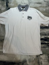 Vintage 90s Country Cottons Enron Cleveland Browns Stadium XXL Polo Embroidered