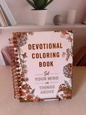 Set Your Mind on Things Above: Devotional Coloring Book