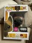 Funko POP! Walking Dead DOG (Flocked) #891 Supply Drop Exclusive w/cardboard