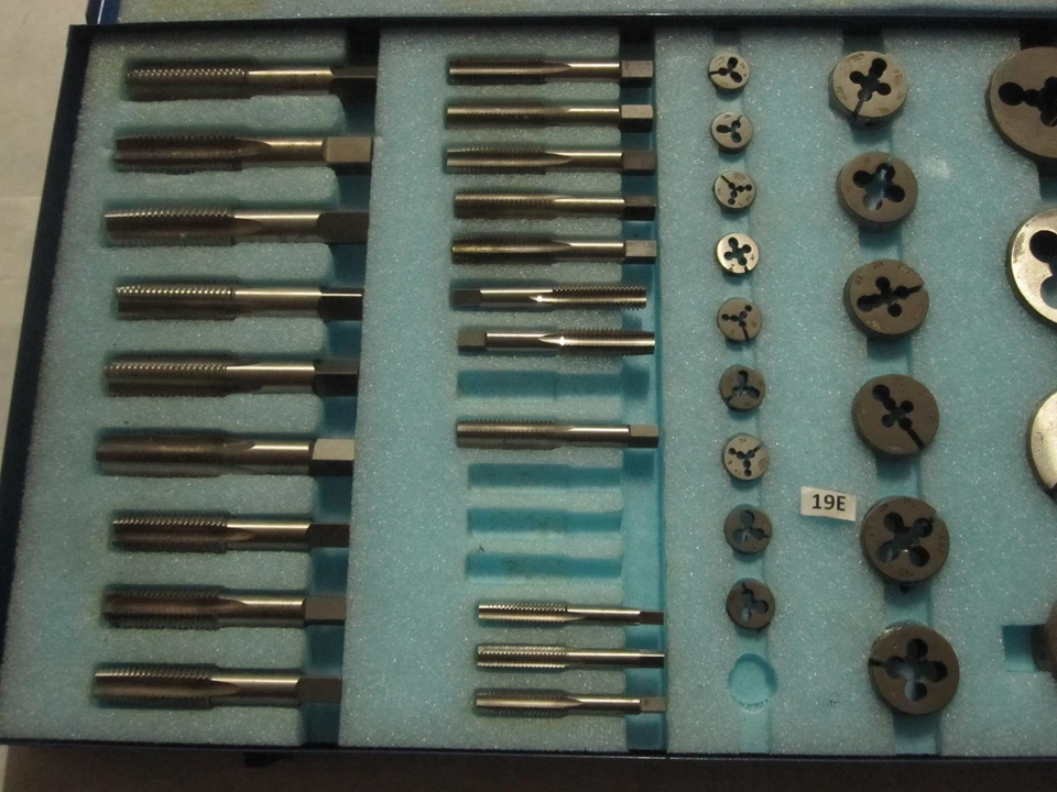 Greenfield Tap and Die 39 piece tap and die set W Case - Image 2 of 4