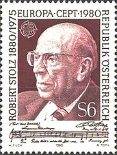 Timbre Europa CEPT Musique Autriche 1481 ** - 84438FU