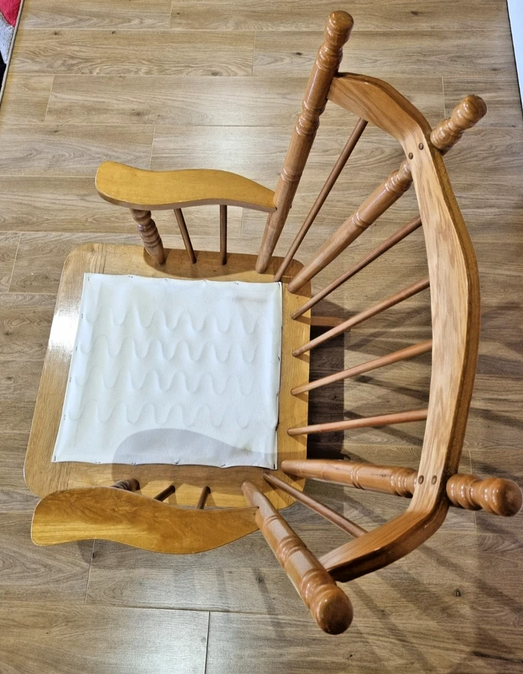 Glider Rocker Nursing Chair Base and Frame, Good Condition, Needs cushions. - Image 2 of 4