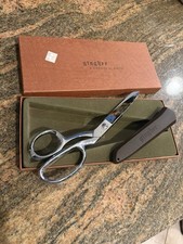 VTG Gingher 8 Dressmaker Scissors Made in Brazil w/ Box Sheath