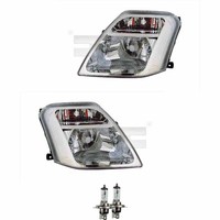 Scheinwerfer Set Links & Rechts H4 FüR CitroëN C2 Jm_ Inkl. Osram Lampen