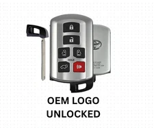 Genuine OEM 6 Btn 2011-2020 Toyota Sienna Smart Key Remote HYQ14ADR 89904-08010R
