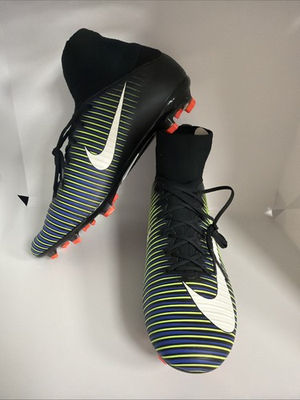 #ad #ad NEW Nike Men Mercurial Veloce III 3 DF FG 831961 013 Black Electric Green Sz 10 $111.99