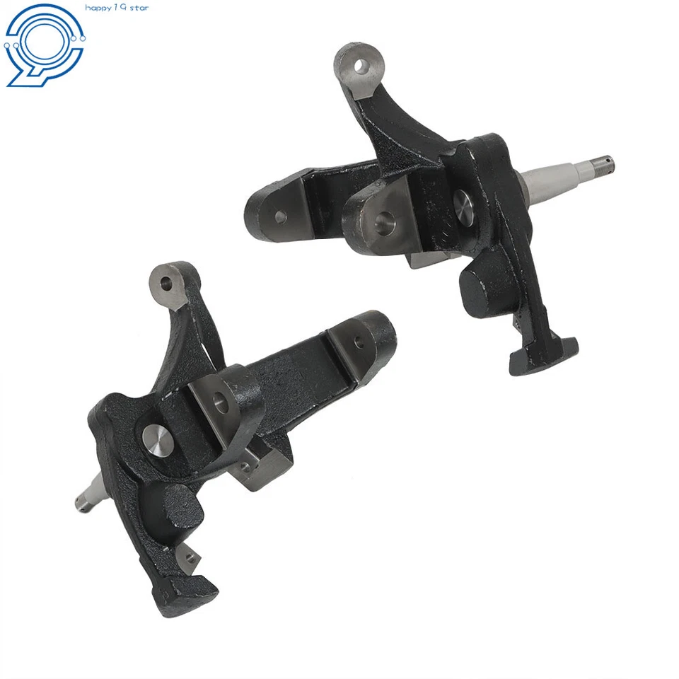 For 1988-1999 Chevrolet Tahoe GMC C1500 C2500 2wd 6lug 4" Lift Lifting Spindles - Image 2 of 4