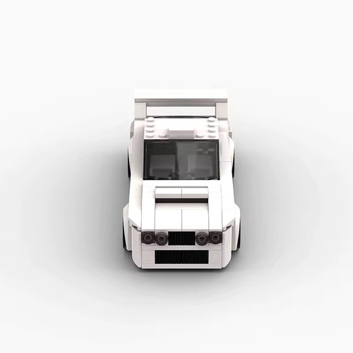 Subaru Impreza WRX STi | White | Building Brick Set MOC - 224 Pieces UK - Picture 6 of 7
