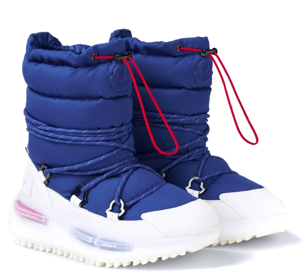 adidas MONCLER Shoes GoreTex Winter Boots Royal Blue NMD