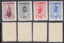 Albania 1961 MNH Mi 623/26 Complete Set Albanian Costumes