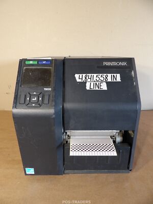 PRINTRONIX T8000 Thermal Barcode Label Printer PTXTHH104 - 4,841,558 IN / LINE