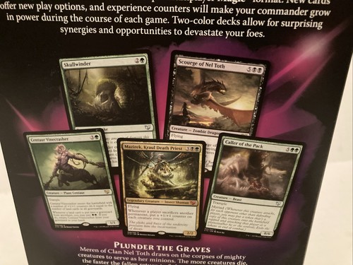 MAGIA EL COMANDANTE DE REUNIÓN MAZO SAQUEAR LAS TUMBAS 2015 MTG EDH Sellado Nuevo - Imagen 6 de 7