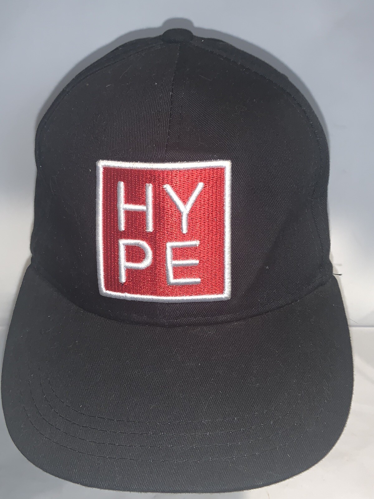 HYPE HAT CAP ADJUSTABLE SNAPBACK BLACK CARBON ELE… - image 1