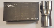 Vibrant Performance 10309 4-1 Stainless Steel Merge Collector 2" ID  4" OD -READ