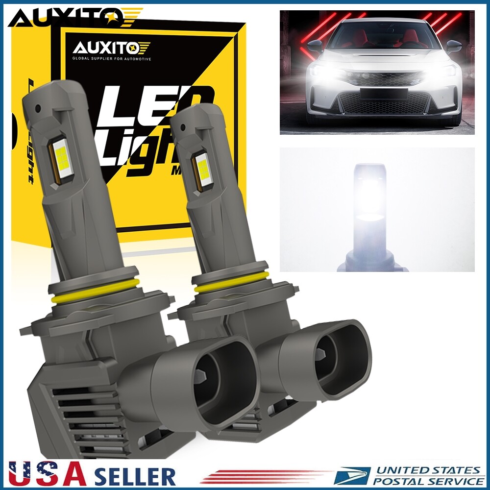 2/4X 9012 LED Headlight Bulb for Toyota Corolla iM RAV4 2017-2018 High Low Beam