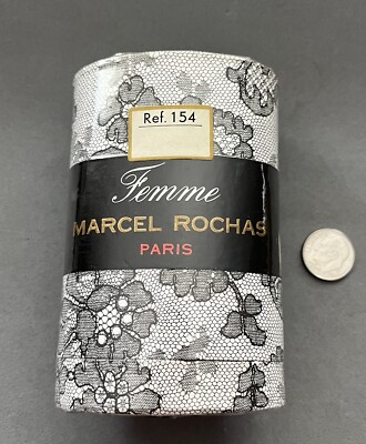 Vintage MARCEL ROCHAS FEMME Perfume Extrait 15ml / 0.5 fl oz Sealed In Box #154