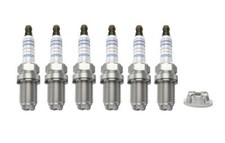 Spark Plugs x 6 Bosch For Audi A4 A6 A8 Volvo S80 S90 V90 VW Passat Skoda Superb