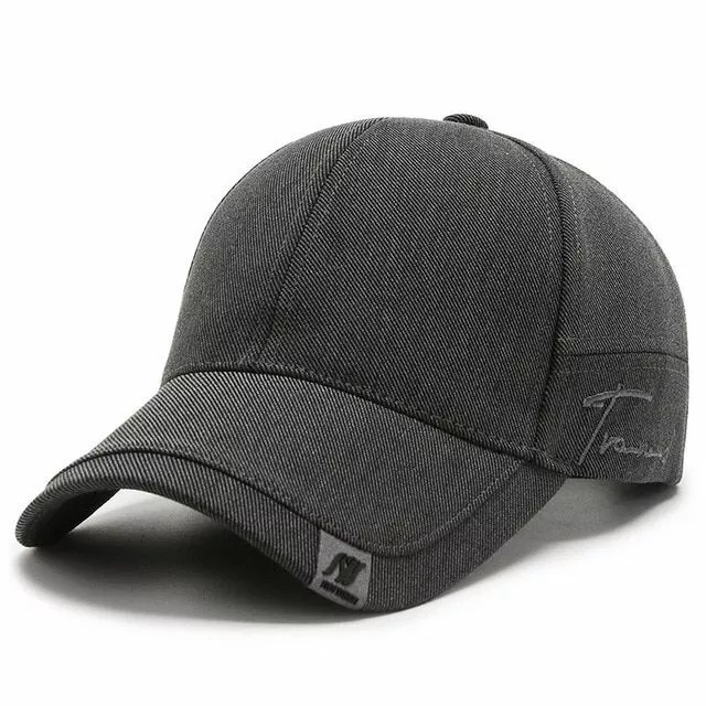 High Quality Solid Baseball Caps for Men Outdoor Cotton Cap Men Trucker  Hats New