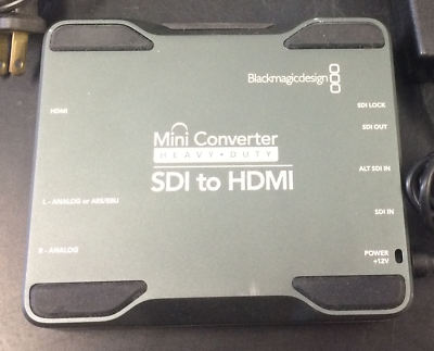Blackmagic Design Mini Converter Heavy Duty - SDI to HDMI | eBay