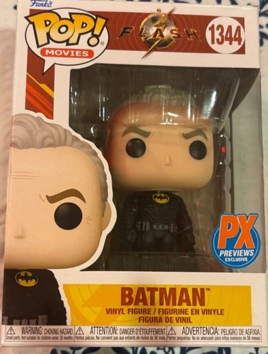Funko POP Batman Unmasked #1344 Vinyl Figure Flash Movie PX Previews Exclusive