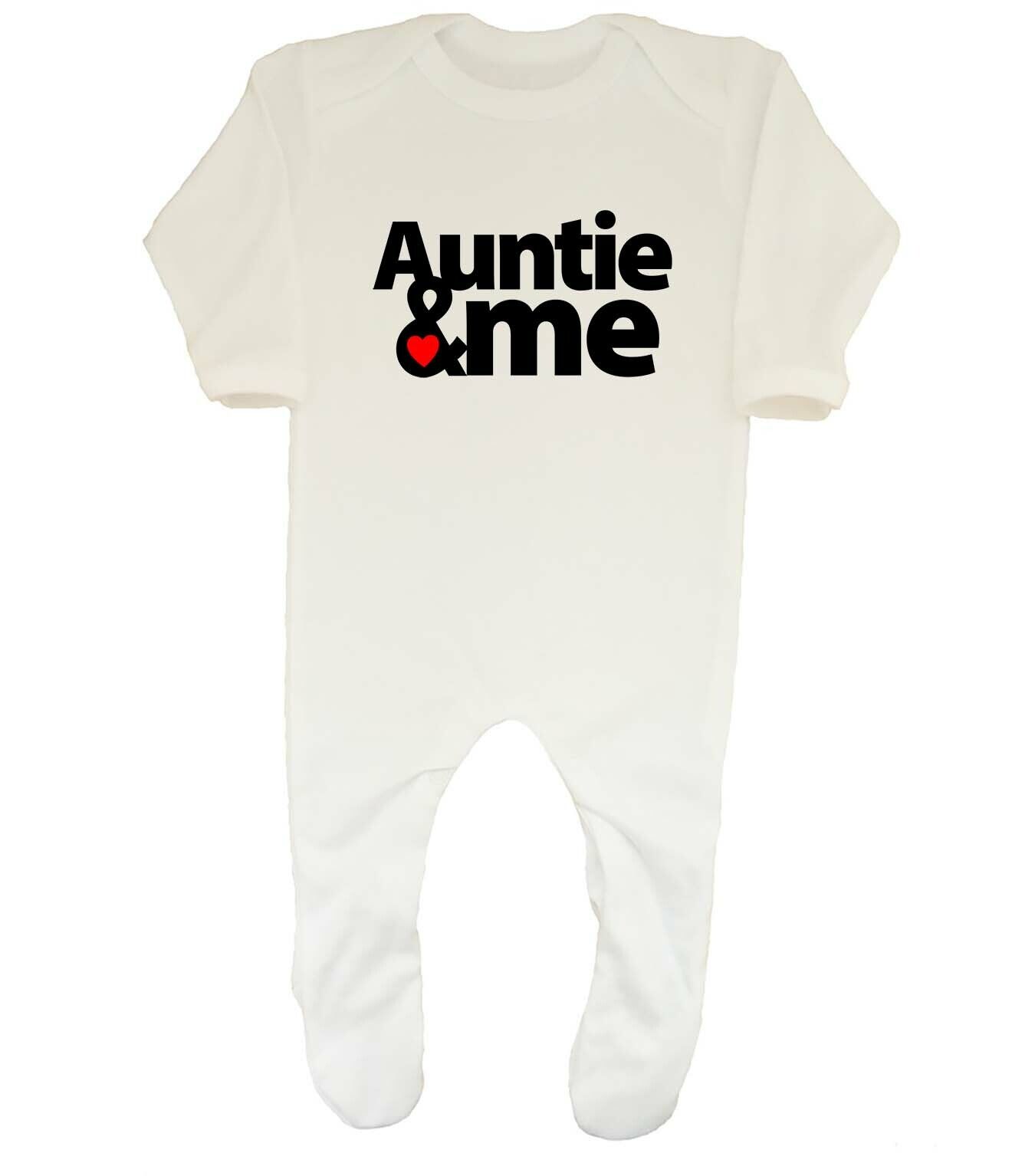 Aunite and Me Red Heart Cheap mail order specialty Seattle Mall store Girls Boys Sleepsuit Baby Grow