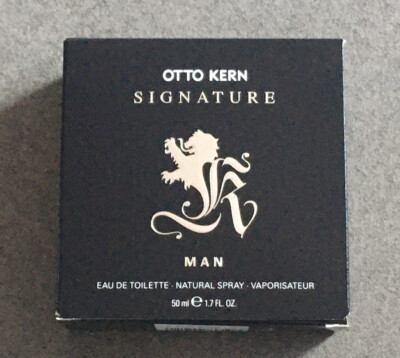 458,00 / Liter - Otto Kern SIGNATURE 50ml Eau De Toilette Man, neu