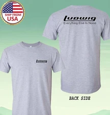 Ludwig Percussion Drums Men's Grey Size S-5XL