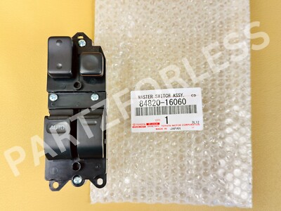 84820-16060 TOYOTA GENUINE MASTER SWITCH ASSY, POWER WINDOW 
