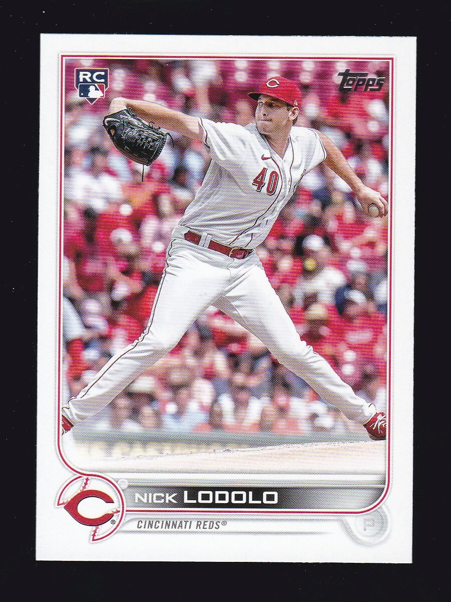 2022 Topps Update Series #US298 NICK LODOLO RC Cincinnati Reds ROOKIE CARD