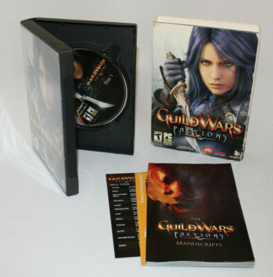 Guild Wars Factions PC 2006 Game, Case, Sleeve, Manual