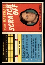 1970 Topps Scratch-Offs Baseball #19 Tom Seaver VG