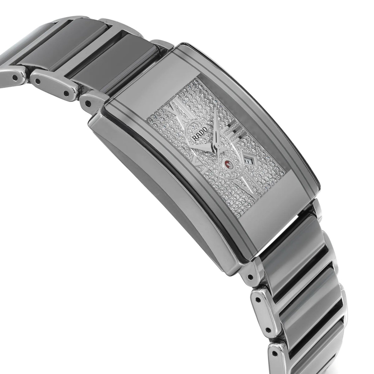 Rado Integral XL Jubile Ceramic Steel Diamond Dial Men Rado Integral XL Jubile Ceramic Steel Diamond Dial Men