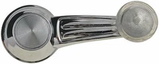 Manual Window Crank Handle Chrome Clear Knob for Corvette Monte Carlo Impala