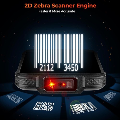 2025 New Android 13 Barcode Scanner with Pistol Grip, IPDA086 2 Years No-Charge - Picture 7 of 8