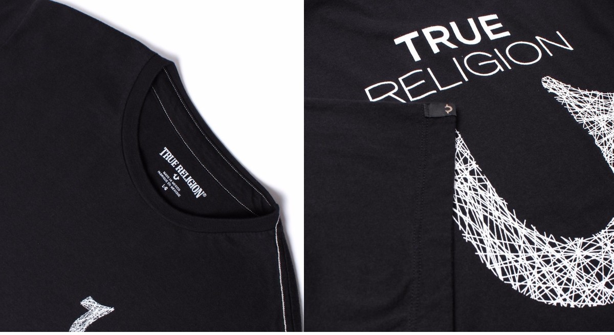 True Religion Brand Jean Men's Craft W Pride Big Horseshoe Shirt