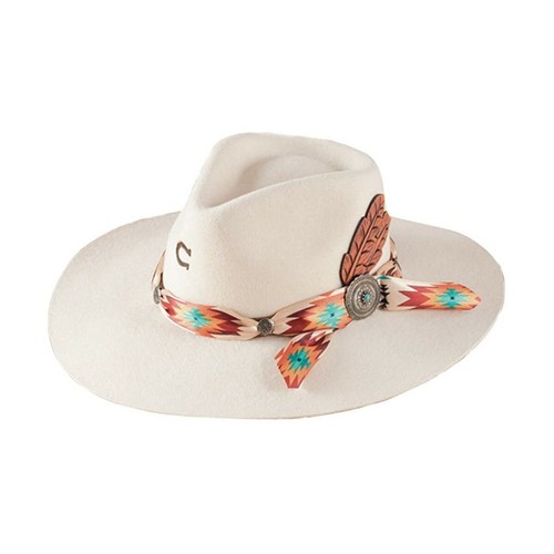 Charlie 1 Horse Navajo Ivory Felt Hat 