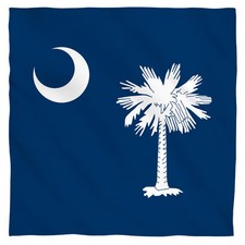 Bandana - The State Of South Carolina Flag 22x22 inch  mask 