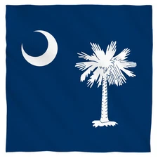 Bandana - The State Of South Carolina Flag (22x22 inch) (mask)