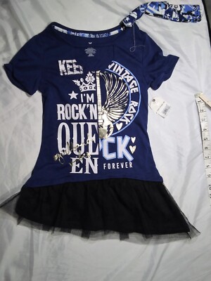 NWT ~ ONE STEP UP ~ Girl's 2 Piece Dress ~ Size 7/8